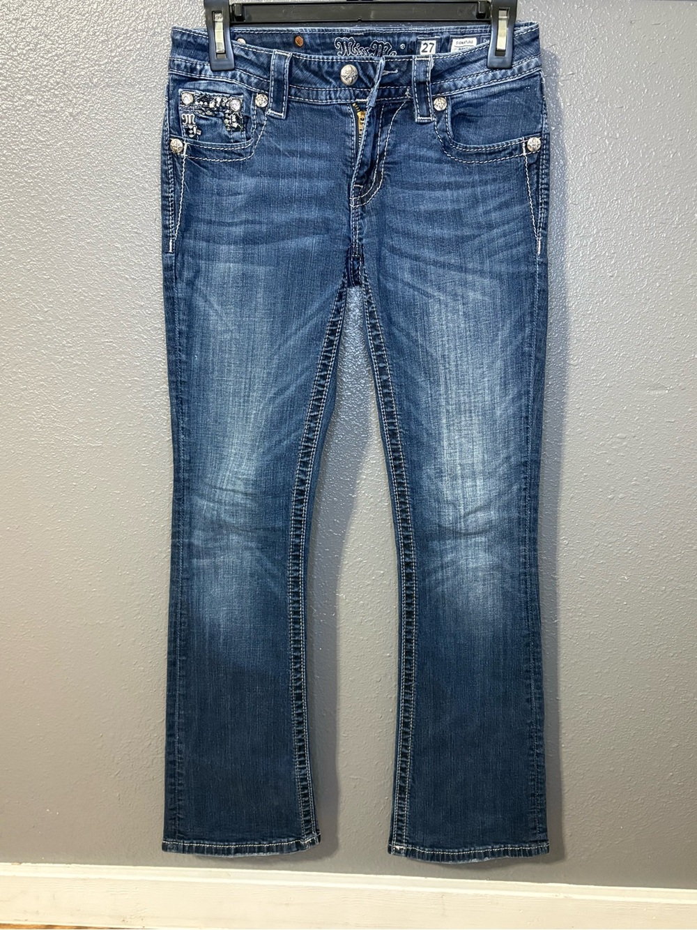 Miss Me Signature Boot Cut Jeans size 27 (SKU 184)